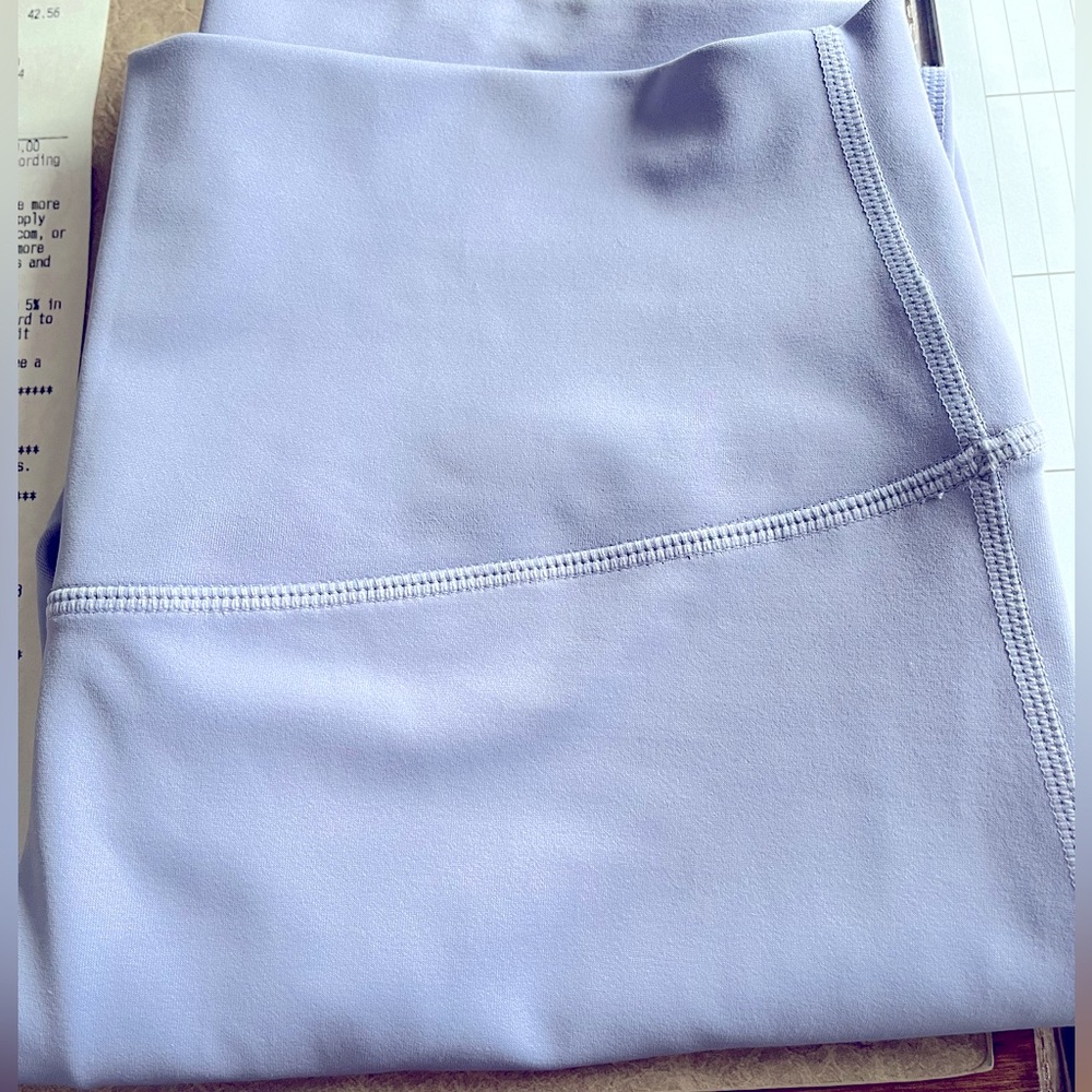 Curves N Combatboots - Soft & Beautiful Periwinkle Empowered Leggings - Medium! - Picture 3 of 6